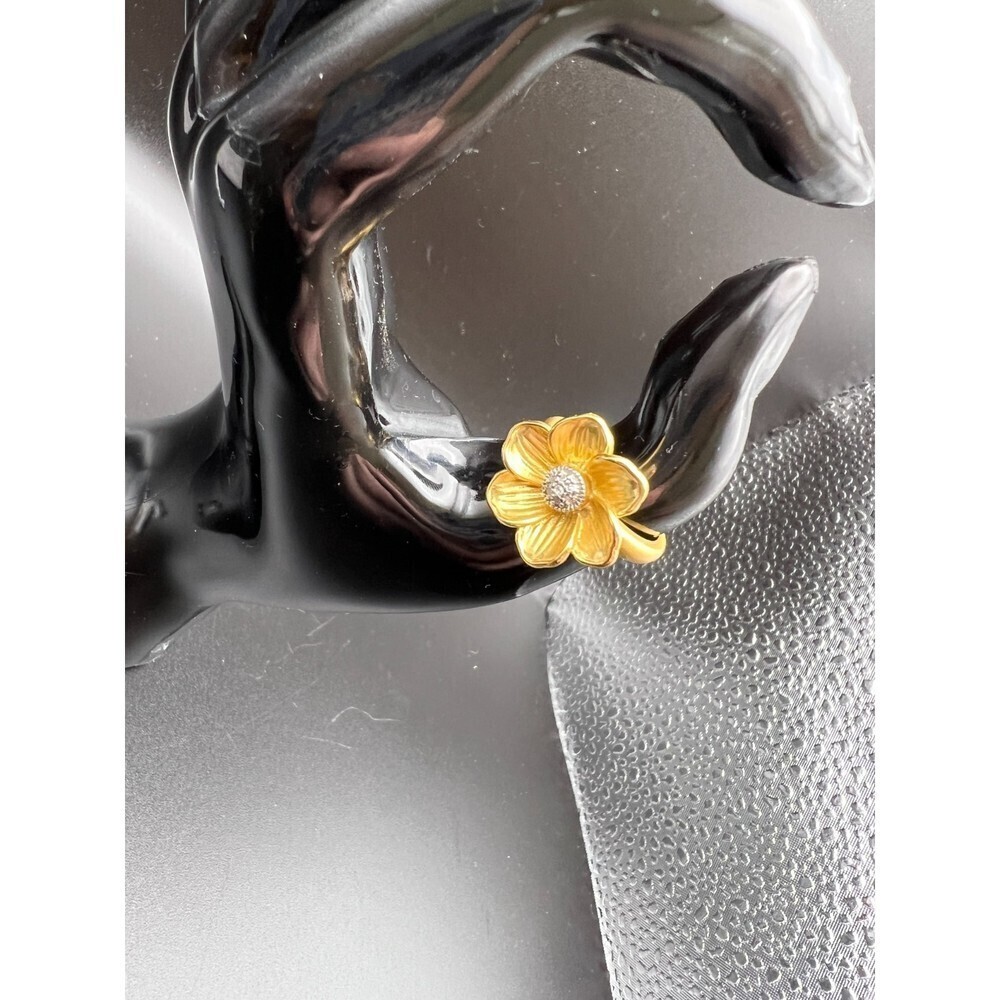 Lia Sophia Violet Gold Plated Ring